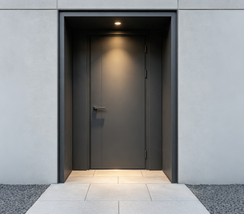 Security Entrance Doors