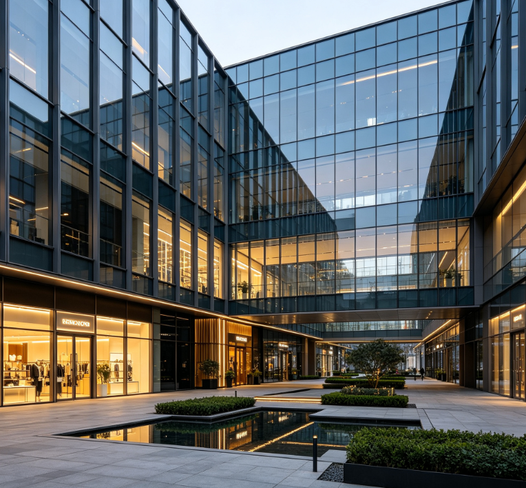 Shopping Mall Curtain Walls