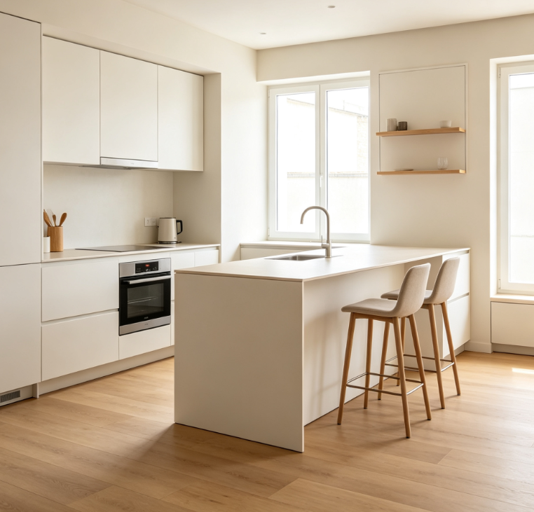 Small Kitchen Peninsula Layout
