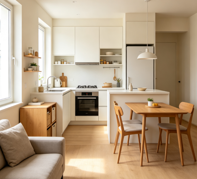Small Open Kitchen Solutions