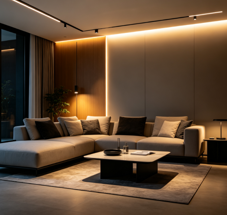 Smart Living Room Lighting
