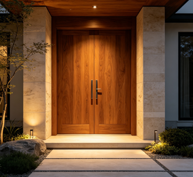 Solid Wood Villa Doors