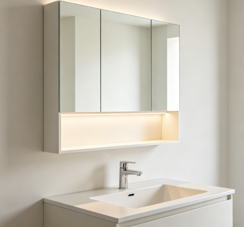 Surface Mounted Mirror Cabinets