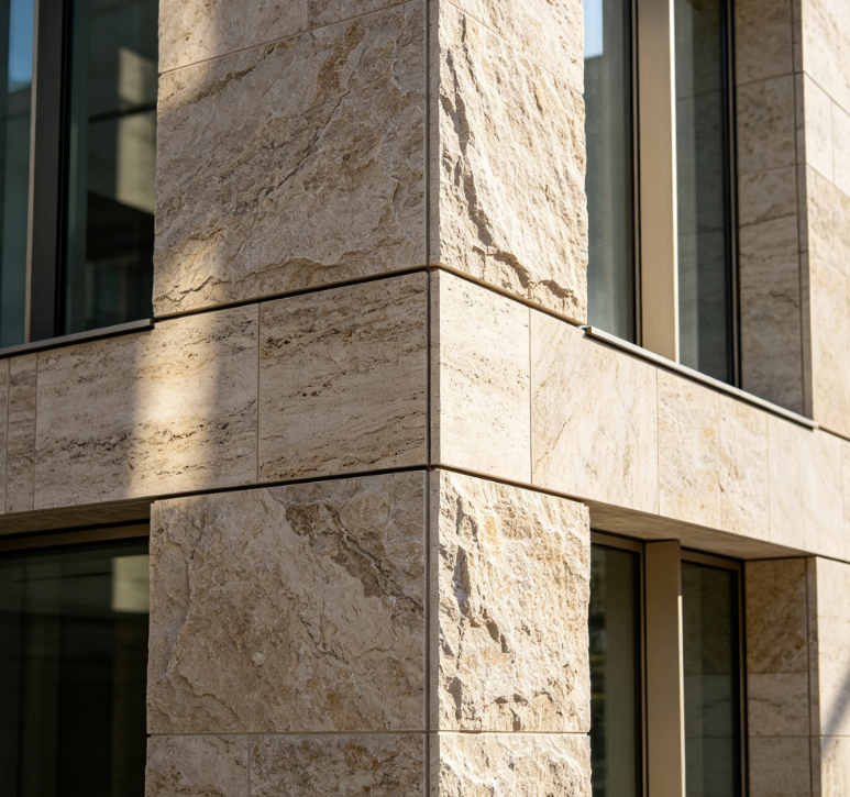 Textured Stone Cladding