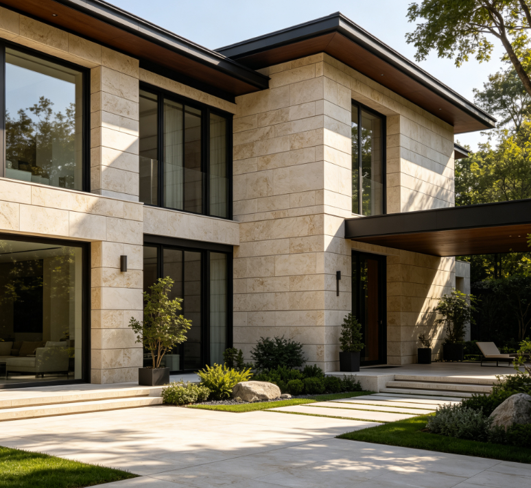 Villa Stone Facades